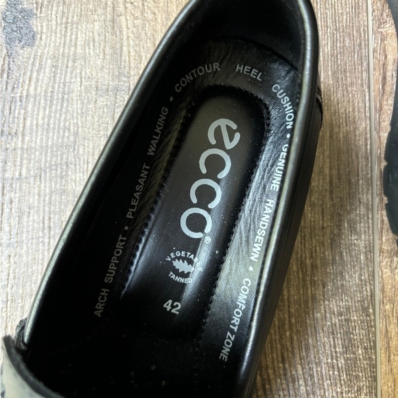 ECCO Driving Loafers Moccasin Slip-On Shoes Men's Size 42 - Picture 4 of 11